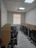  تجهیز و بهسازی سالن مطالعه دانشجویان کتابخانه علوم توانبخشی 